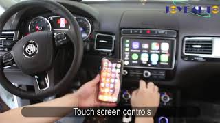 Volkswagen Touareg RCD850 RNS850 20102017 WiFi Wireless Apple CarPlay Retrofit [upl. by Ojillek610]