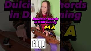 Essential dulcimer chords in DAD tuning 4 A FREE chord chart dulcimer chordchart [upl. by Sinnard]