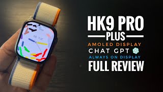 HK9 Pro Plus OLED Display 🔥 Smartwatch Unboxing and Review in Tamil [upl. by Negah]