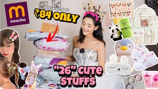 Meesho CUTE Finds😚🥰 Starting at ₹84 only🥵😱 meesho meeshohaul cutefinds cute [upl. by Ogawa535]