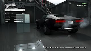 GTA Online Personalização Lampadati Viseris De Tomaso Pantera GT5 [upl. by Mrots810]