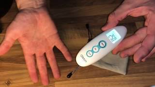 Oittm Infrarot Stirnthermometer Ohrthermometer Fieberthermometer LCDDisplay unboxing und Anleitung [upl. by Taam]