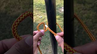 Incredible Strong Loop Knot For  camping outdoors RescueOperation [upl. by Nosmoht980]