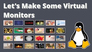 Creating VIRTUAL MONITORS With Xrandr on Linux [upl. by Ciccia634]