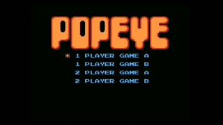 42in1 Popeye NES  Stage one to Stage three only [upl. by Rydder]