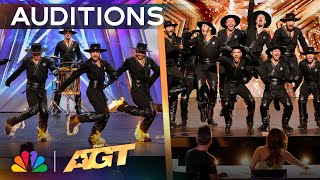 Legión Receives The GOLDEN BUZZER From Sofia Vergara  Auditions  AGT 2024 [upl. by Eimareg]