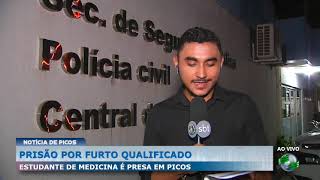 Estudante de medicina é presa em Picos [upl. by Nayar]