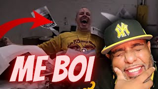 WTF  PROF  Me Boi Official Music Video  REACTION [upl. by Lleksah]