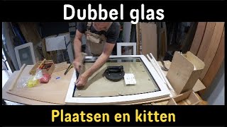 Timmertip 1267 dubbel glas plaatsen en kitten [upl. by Sauer800]