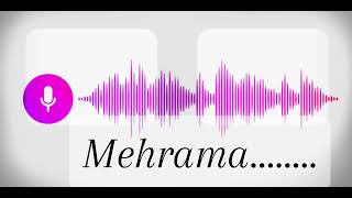 Mehrama lofi song [upl. by Ettenajna]