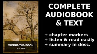 WinniethePooh 💖 By A A Milne FULL Audiobook [upl. by Scandura]