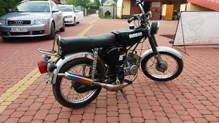 Chylo 2T Racing Simson 70cc ZTTuning KOSO [upl. by Ylerebmik]