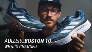 Adidas Boston 10 Review  Redesigned amp Boostless [upl. by Moll]