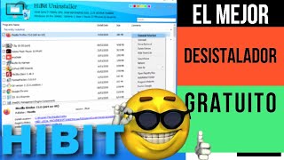 HiBit Uninstaller ✅El mejor ✅DESISTALADOR POTENTE ✅GRATUITO✅2022 [upl. by Bo]