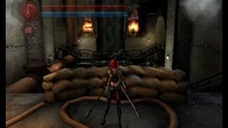 BloodRayne 2  Part 11  The Sewers Access Tunnels No powers [upl. by Borchers]