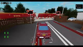 3256 Cradley Heath Level Crossing [upl. by Atarman]