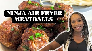 Ninja Air Fryer Meatballs [upl. by Theta]