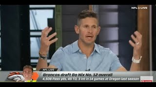 ESPN NFL LIVE  Dan Orlovsky SHOCKED Box Nix Is The PERFECT QB Next Drew Brees For Denver Broncos [upl. by Oberstone]