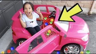 1000 Balls in Calis Car Smashers Surprise  FamousTubeKIDS [upl. by Lauree]