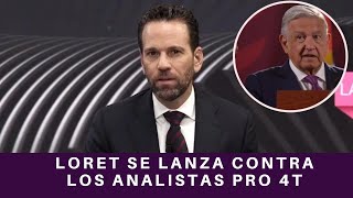 LA FRUSTRACIÓN DE LORET DE MOLA SE LANZA EN CONTRA DE ANALISTAS Y DUEÑOS DE MEDIOS [upl. by Shannen]