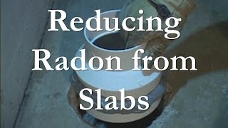 Treating Slabs and Basements for Radon [upl. by Haelam]