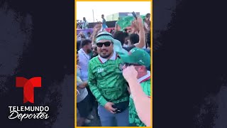 Arabia Saudita celebra su victoria sobre Argentina Shorts  Telemundo Deportes [upl. by Jung365]