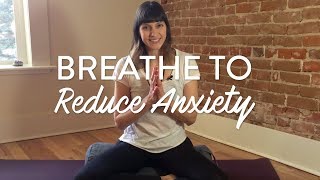 3 Yoga Breathing Exercises for Anxiety  Caren Baginski [upl. by Berstine]