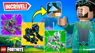 Como Achar e Derrotar os Novos Golens no Lego Fortnite  Colete Fragmentos da Fenda [upl. by Ennoryt]