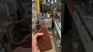 Brown Lion Leather case for Iphone 16 Pro Max [upl. by Karl]