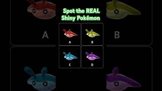 Spot the REAL Shiny Pokémon 43 [upl. by Eetnwahs]