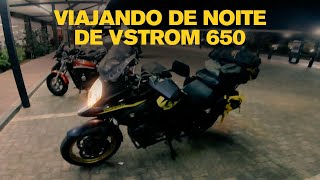 Viajando de Noite de Vstrom 650  Dicas vstrom650 [upl. by Aivataj]