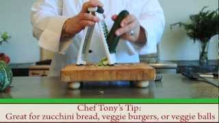 How to Slice Julienne and Shred Zucchini [upl. by Nitsoj]