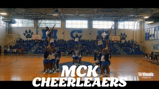 T4 Visuals  McKinley High Cheerleaders Pep Rally vs SMHS 2024 [upl. by Nilad]