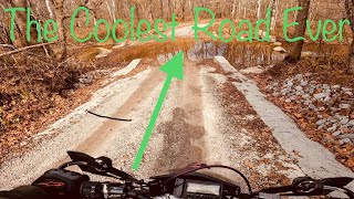 DRZ400SM Off The Pavement Back Road Fun [upl. by Av]