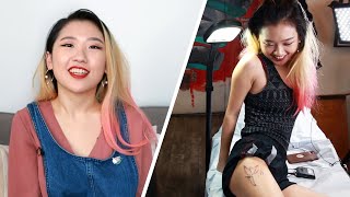 People Get Tattoos On Body Parts Theyre Insecure About [upl. by Ellenet]