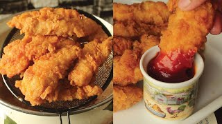 Chicken Tenders😍 Recipe By Chef Hafsa [upl. by Frayne]