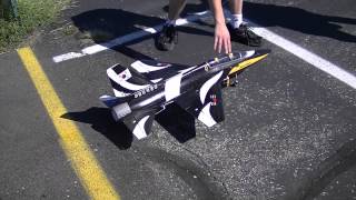 Hobbyking T50 Jet First Flight [upl. by Wing7]