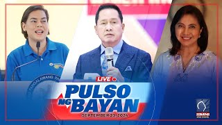 LIVE Pulso ng Bayan kasama sina Admar Vilando at Jade Calabroso  September 23 2024 [upl. by Brout]