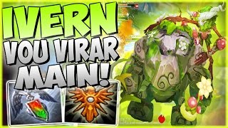 QUE JUNGLER GOSTOSO DE JOGAR VIRANDO MAIN E DANDO DICAS  IVERN JUNGLE GAMEPLAY  Festinha do Rodil [upl. by Kincaid61]