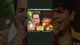 Jiya Dharak Dharak 🔥 SONG BATTLE •RAHAT FATEH ALI KHAN 💥 VS 💥 MANI DHARAMKOT [upl. by Pelagi133]