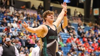 Matthew Marcum Wins 2023 KS Class 6A State Wrestling title [upl. by Ynogoham892]