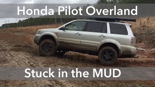 Honda Pilot Overland Stuck in the Mud [upl. by Barnaba]