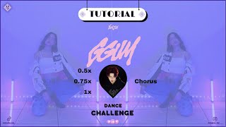 TUTORIAL YEONJUN  GGUM DANCE CHALLENGE  By Maria YEONJUN GGUM dancetutorial [upl. by Benedikta175]