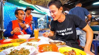 Lao Street Food  GIANT STICKY RICE Feast and Stuffed Chili Fish in Vientiane Laos [upl. by Ttekcirc581]