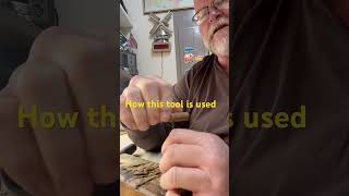 How to use a “Gimlet” tool woodscrewstarter vintagetools [upl. by Phedra]