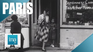 1957  Le dimanche à Paris  Archive INA [upl. by Brandwein]