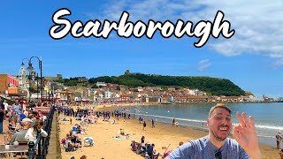 A Tour Of Scarborough Seaside  England [upl. by Lennod310]