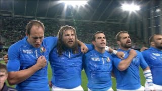 Italy sing passionate national anthem at RWC 2011 [upl. by Carol-Jean530]