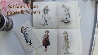 SOFIES NOTES tutorial pt2  folders paper amp ink oxides …great beginners level info [upl. by Ycat]