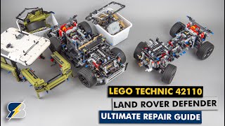 LEGO Technic 42110 Land Rover Defender Ultimate repair guide [upl. by Cybill287]